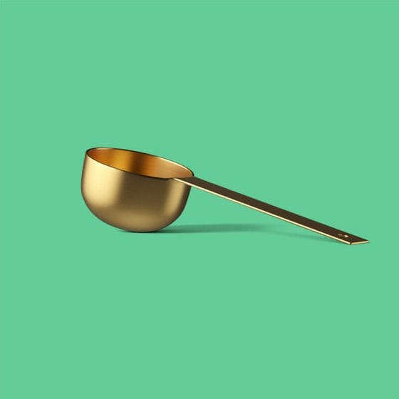 Free Soup Spoon Front View Mockup PSD