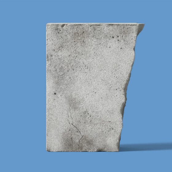 Free Stone Front View Mockup PSD