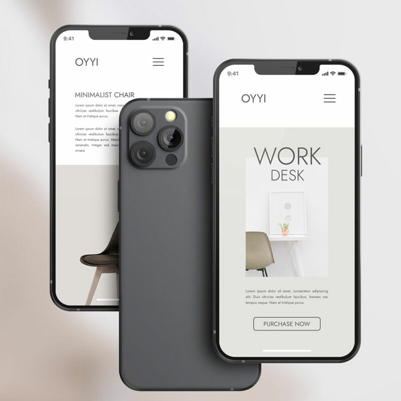 Free iPhone Screen Mockup PSD