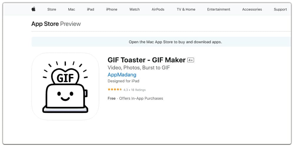 GIF Toaster