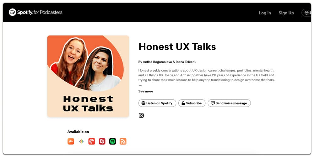 Honest UX Talks