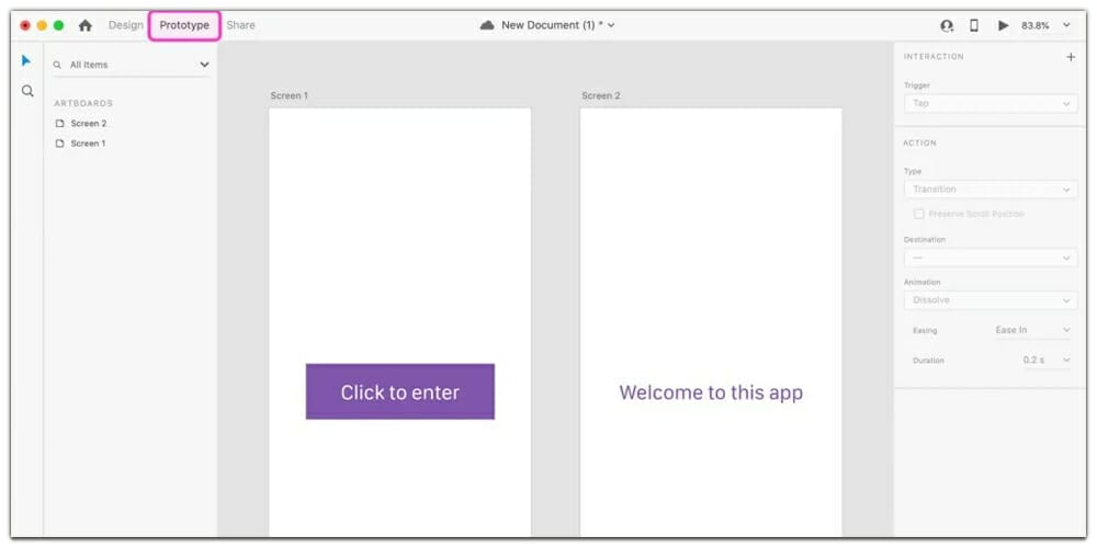 How to Create a Prototype with Adobe XD