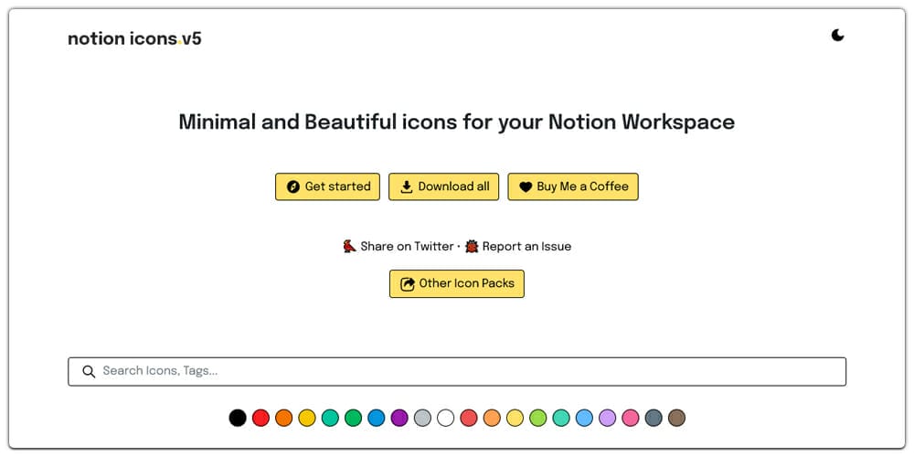 Notion Icons