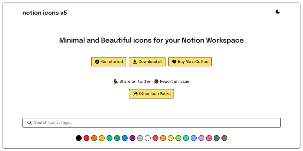 Notion Icons