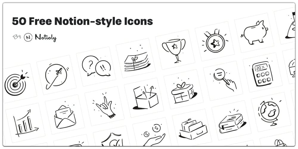 Notion style Icons
