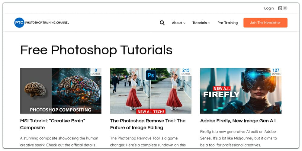 Photoshop Training Channel
