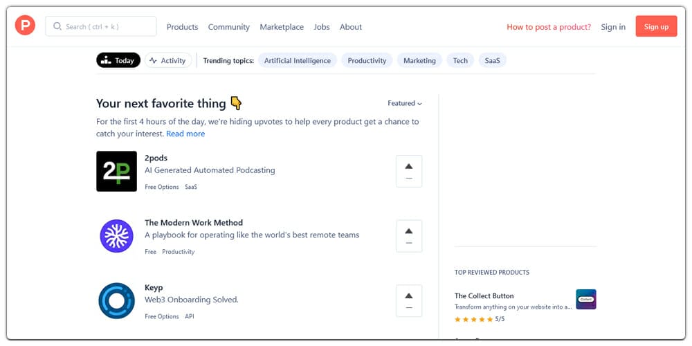 Producthunt