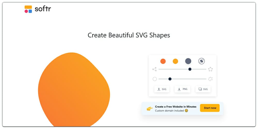 SVG Shapes Generator