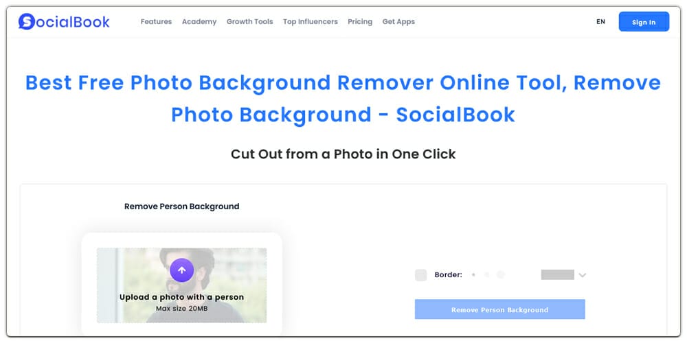 Socialbook Background Remover