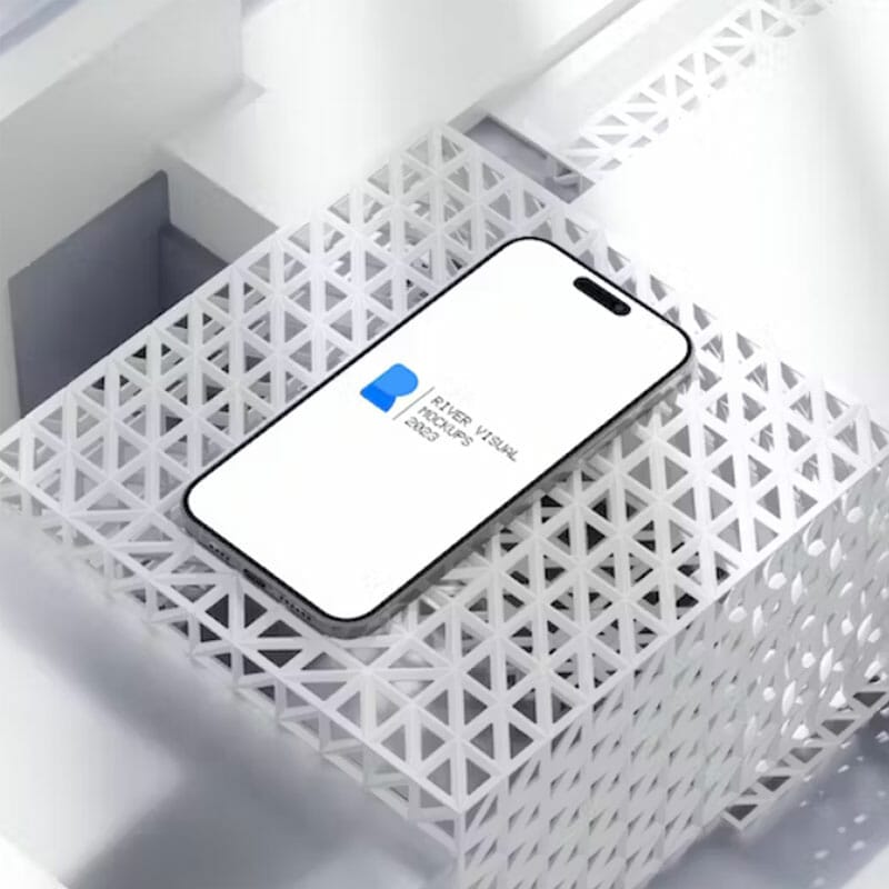 Spectre iPhone 15 Free Mockup PSD