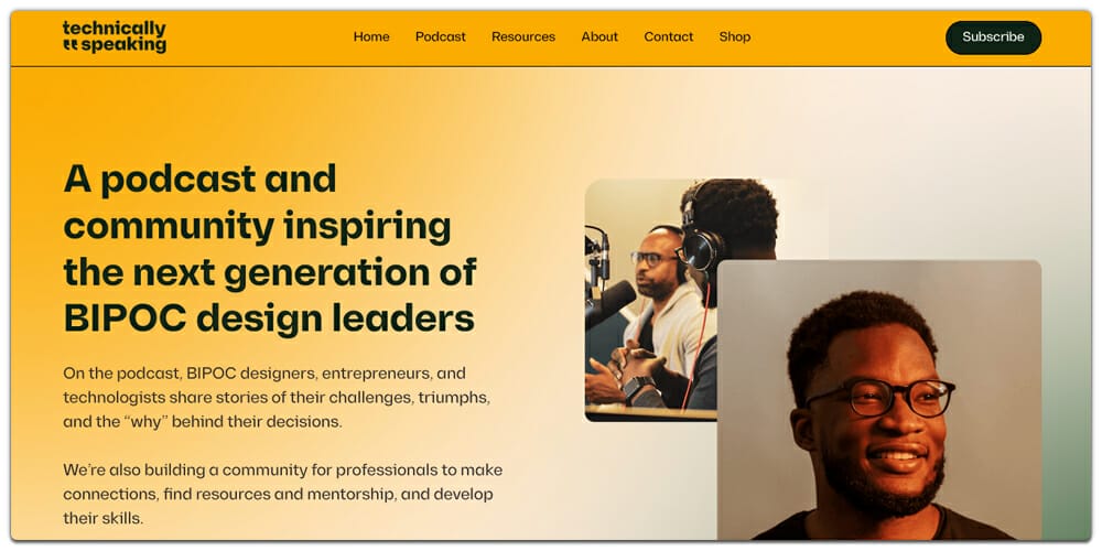 Technically Speaking