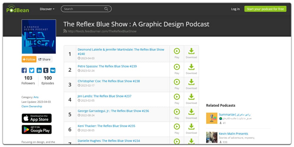 The Reflex Blue Show