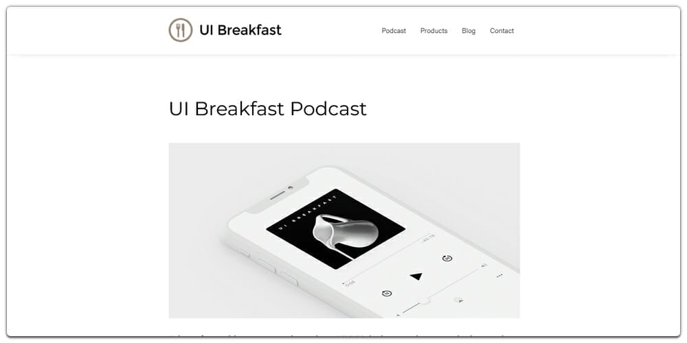 UI Breakfast Podcast 