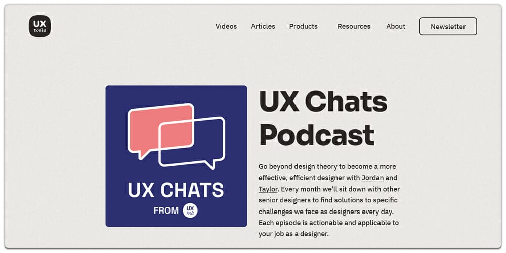 UX Chats Podcast