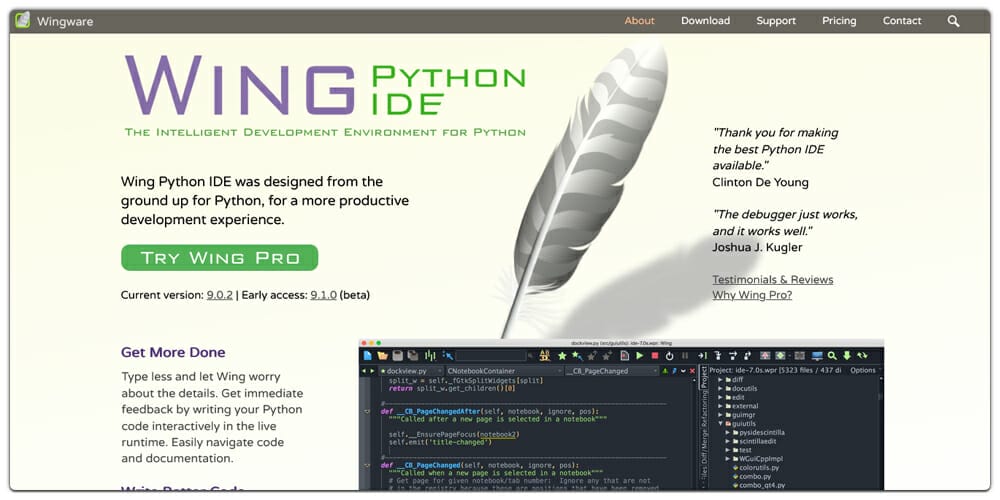 Wing Python IDE