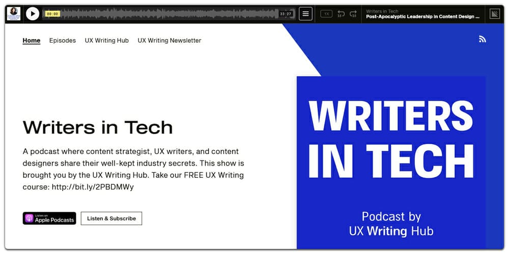 Writers in Tech