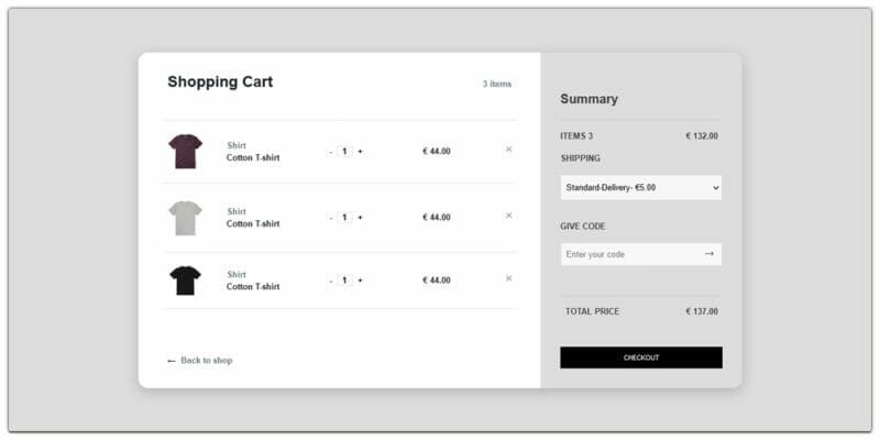 Free Bootstrap Shopping Cart Templates » CSS Author