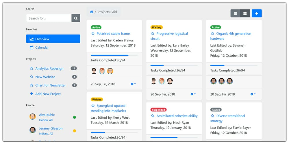 Bootstrap Grid Examples & Snippets