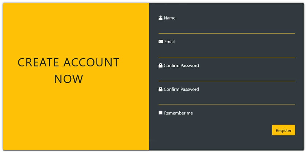 Bootstrap Form Templates