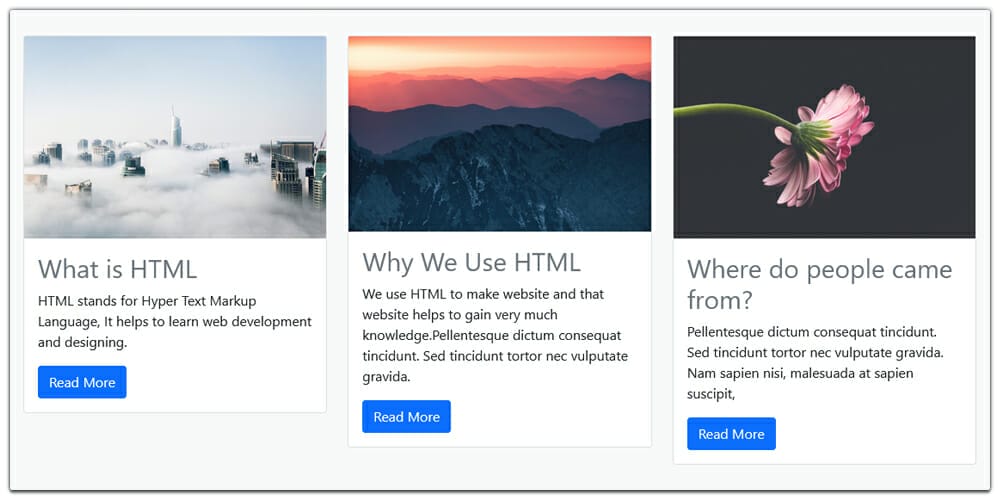 Bootstrap 5 Gallery Examples & Freebies » CSS Author