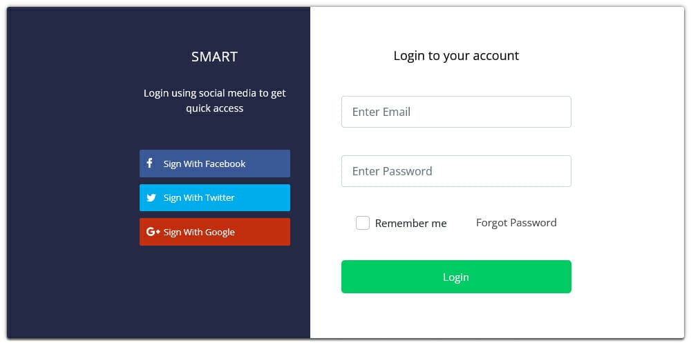 Bootstrap 5 Login Page Template