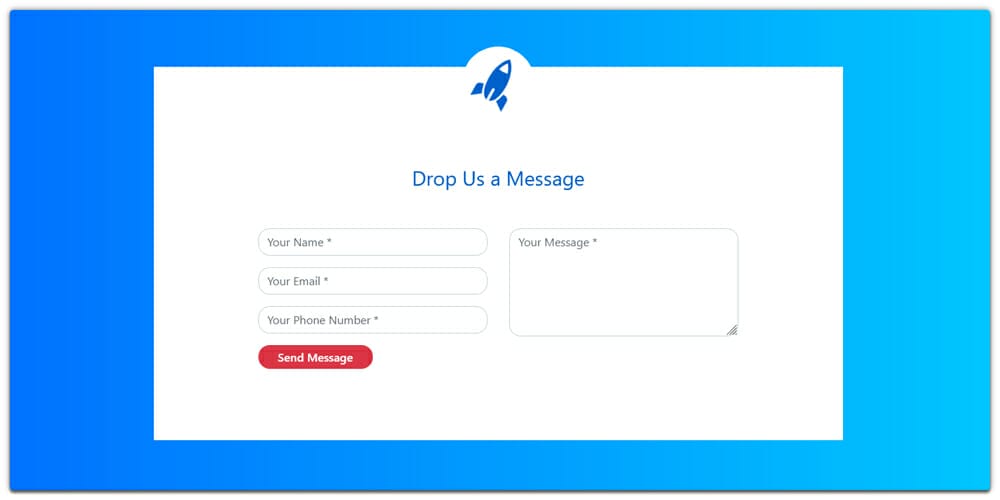Bootstrap Contact Form
