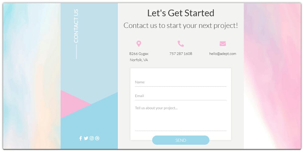 Bootstrap Contact Form