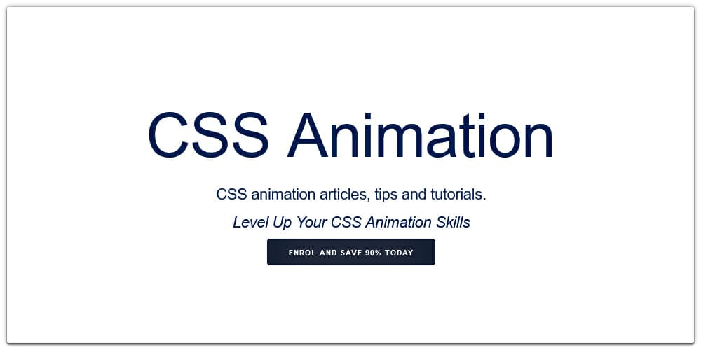 CSS Animation 101