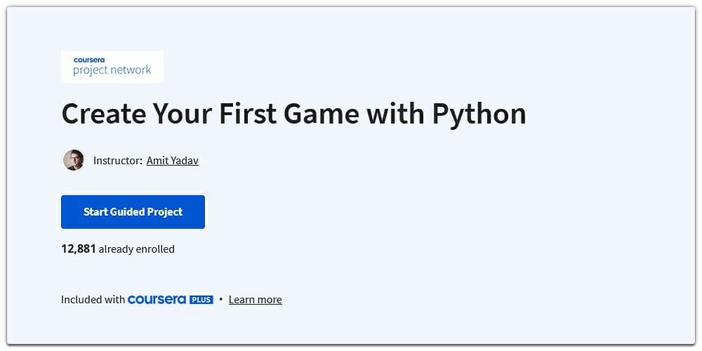 Create Your First Game with Python