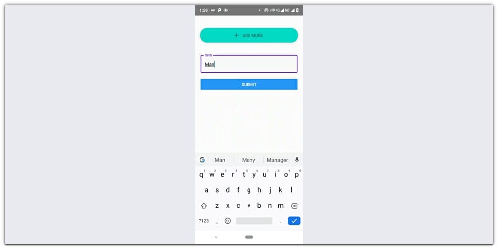 Floating Action Button in react native 