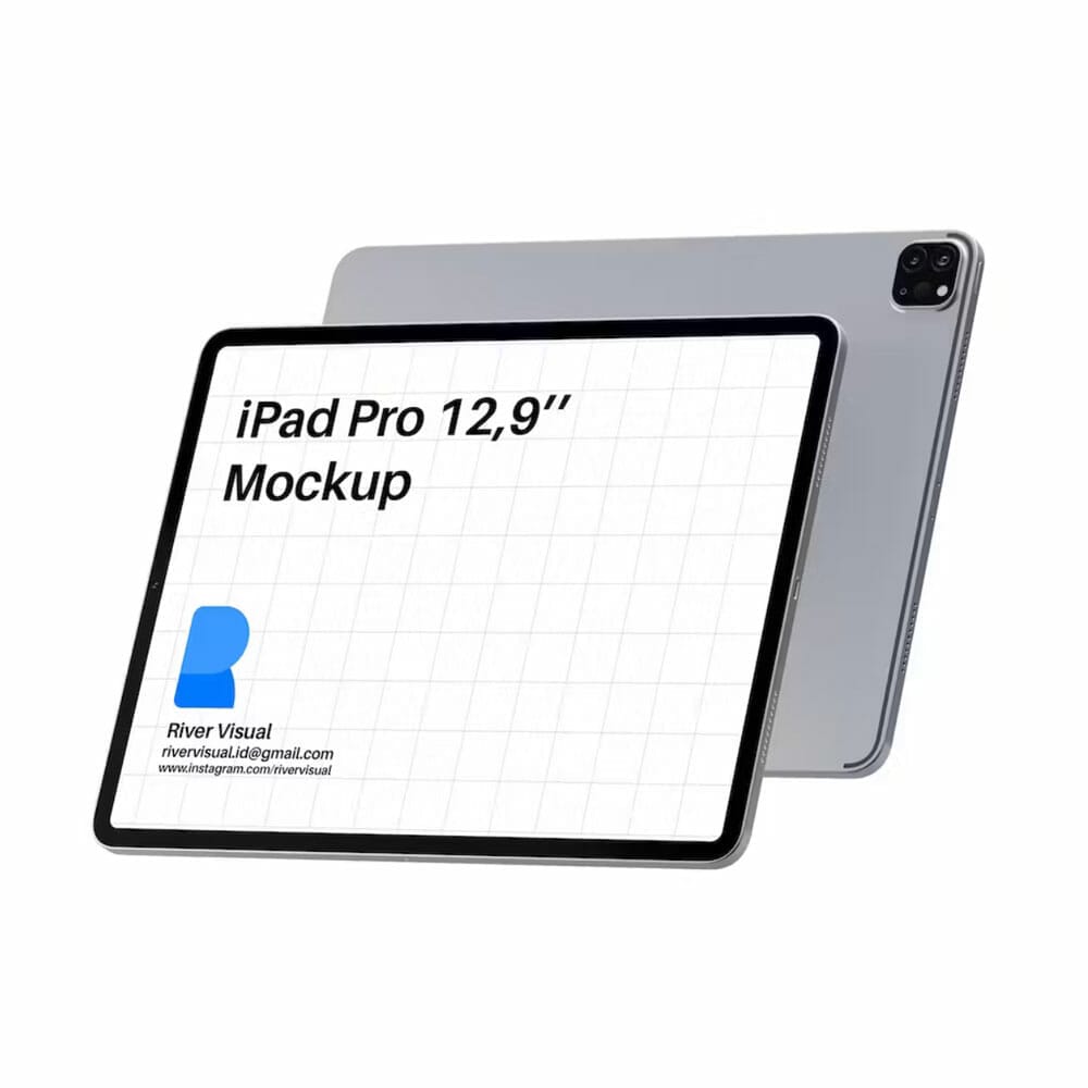 Free iPad Pro Mockup PSD