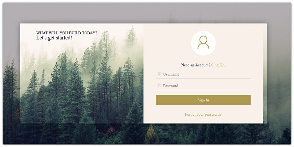 Login Page