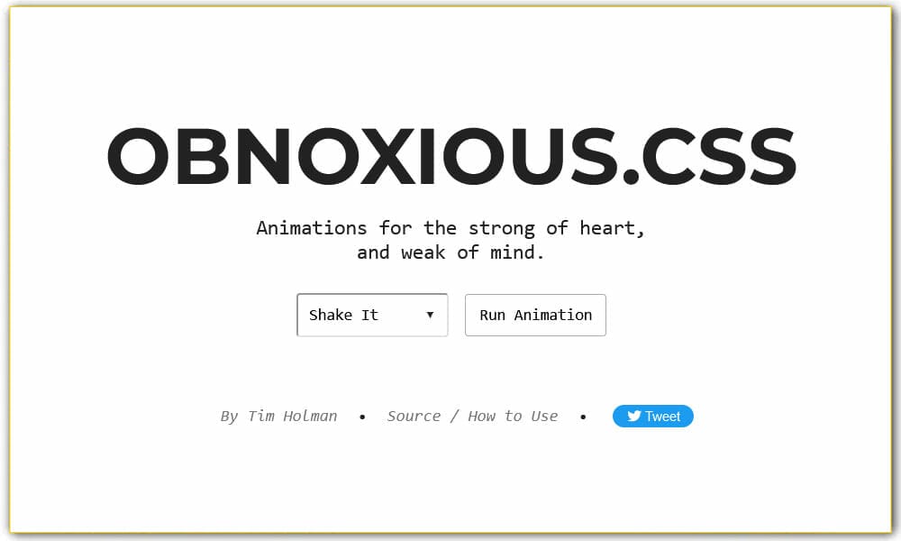 Obnoxious.CSS
