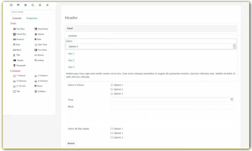 Protostrap | Online Form Builder