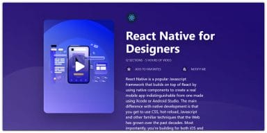 The Complete React Native Tutorial For Beginners