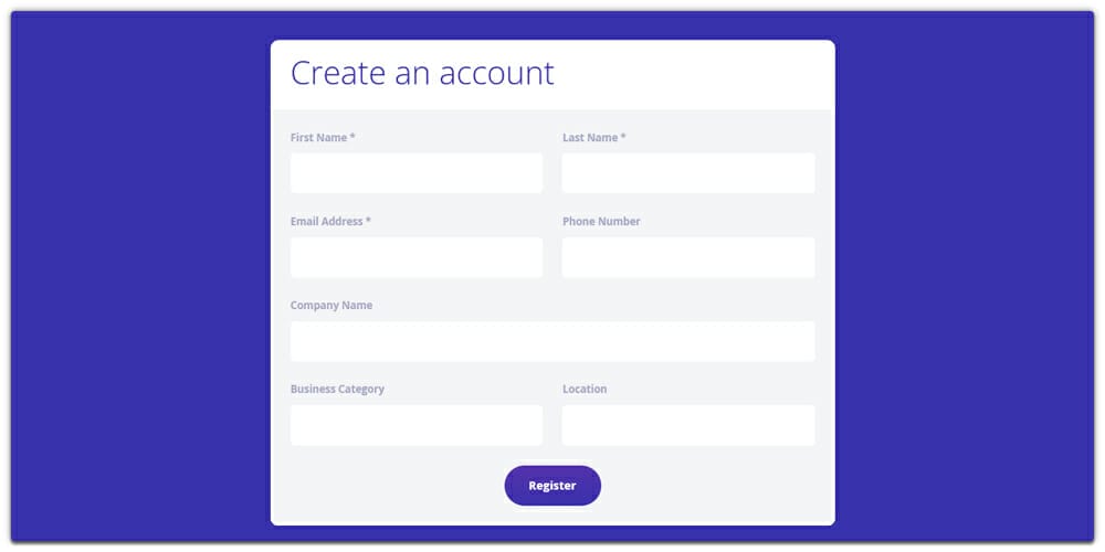 Free Bootstrap Form Templates