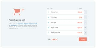 Free Bootstrap Shopping Cart Templates » CSS Author