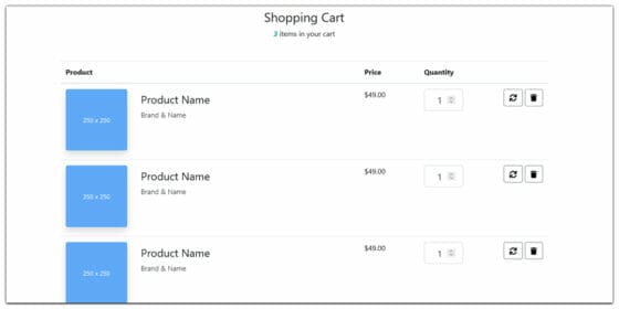 Free Bootstrap Shopping Cart Templates » CSS Author