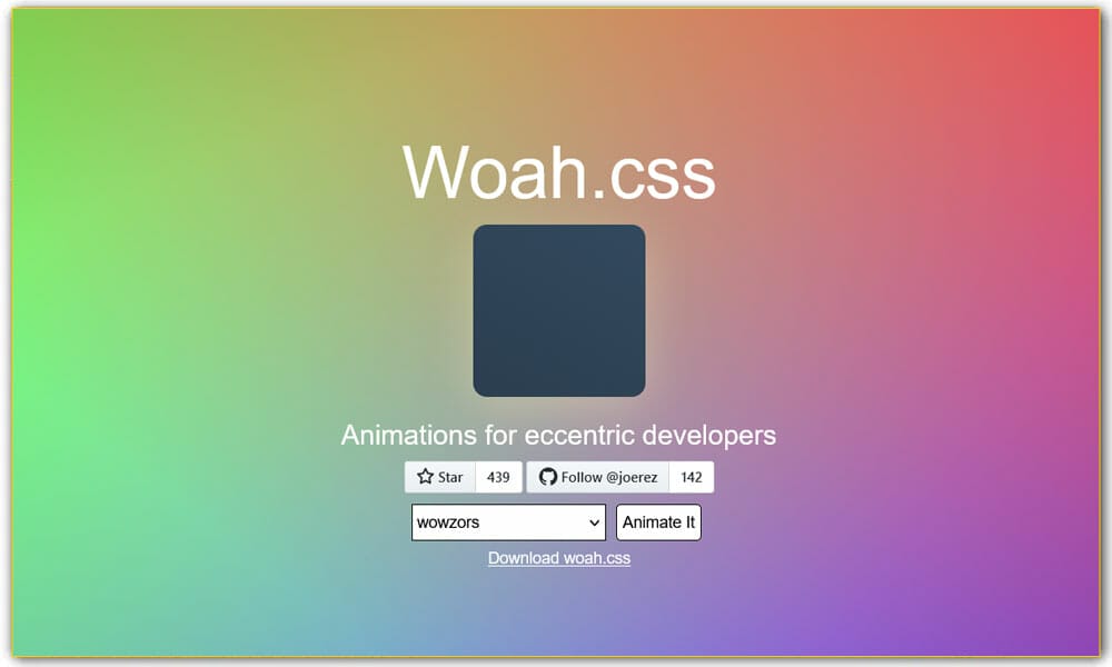 Woah.css