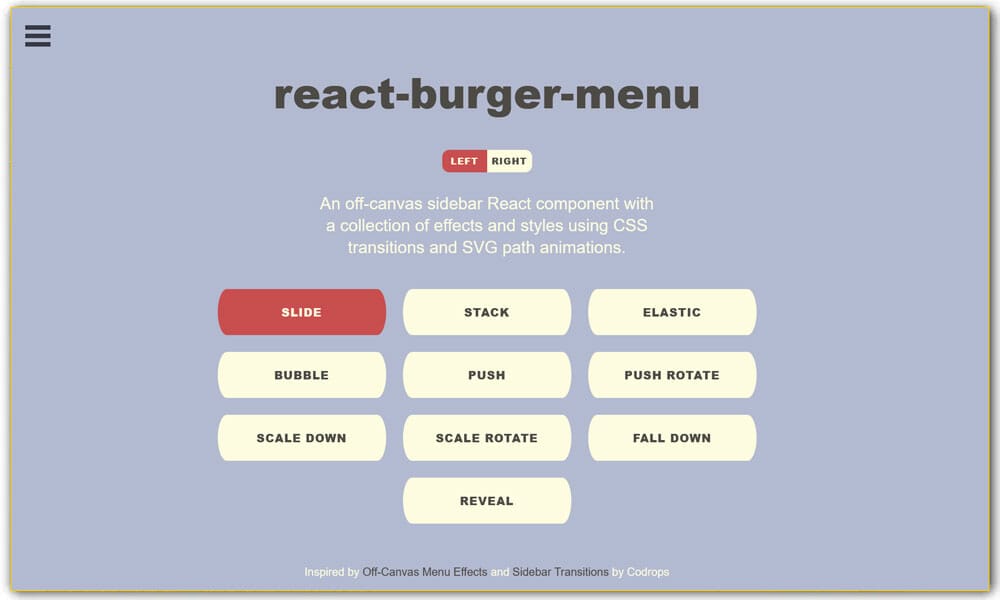 react-burger-menu