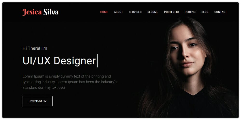 Free Bootstrap Portfolio Templates » CSS Author