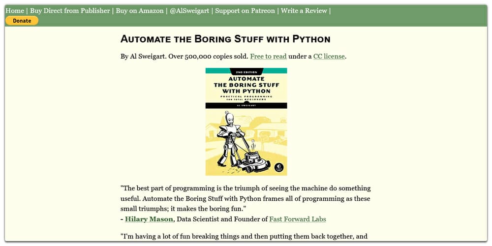 Automate The Boring Stuff
