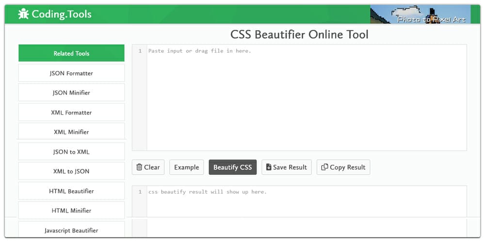 CSS Beautifier Online Tool