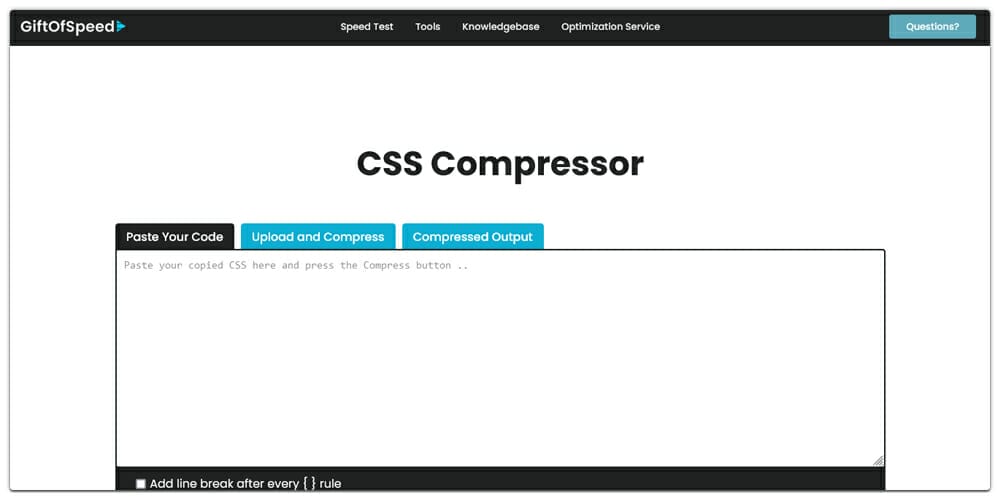 CSS Compressor