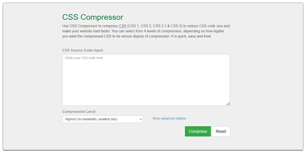 CSS Compressor