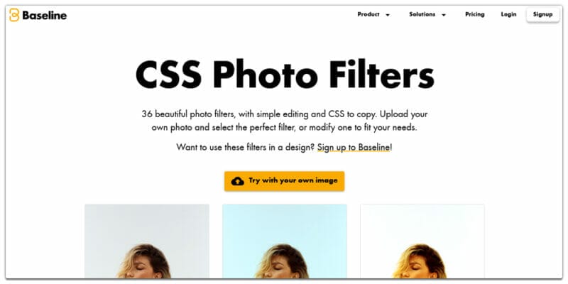 CSS Filter Generators & Libraries » CSS Author