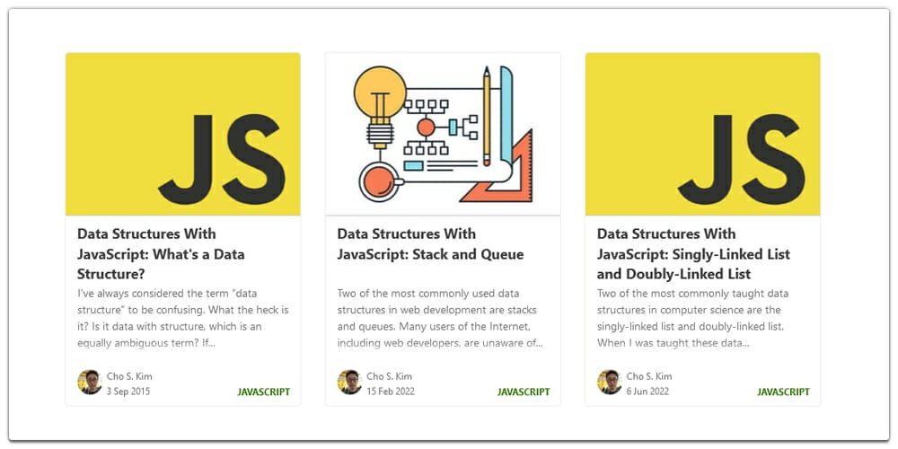 Data Structures in JavaScript 
