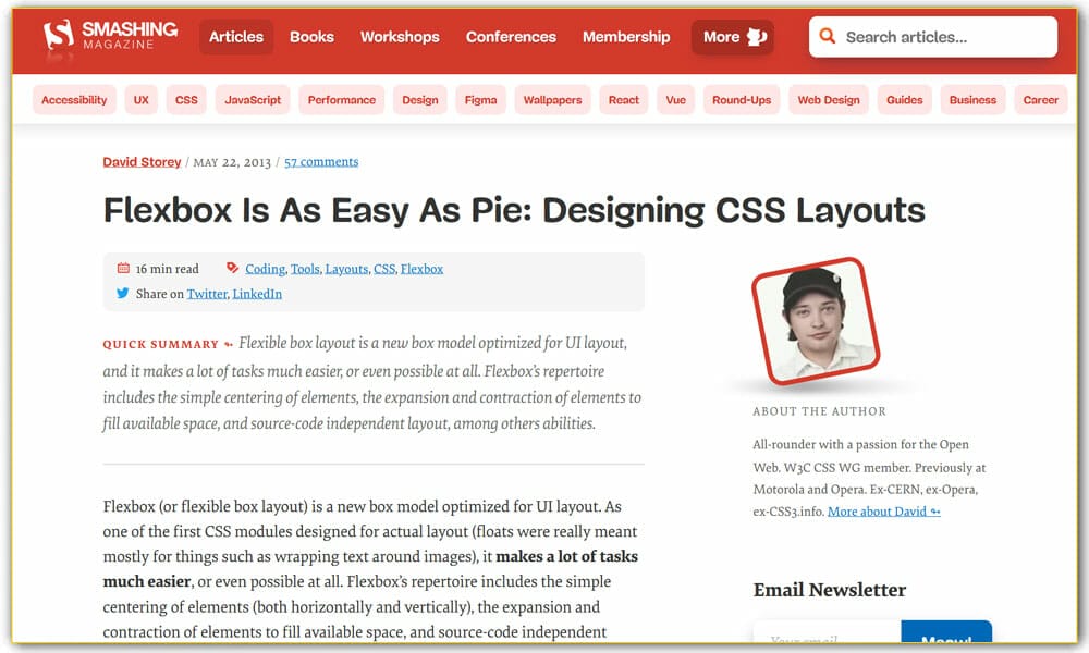 Designing CSS Layouts With Flexbox Is As Easy As Pie