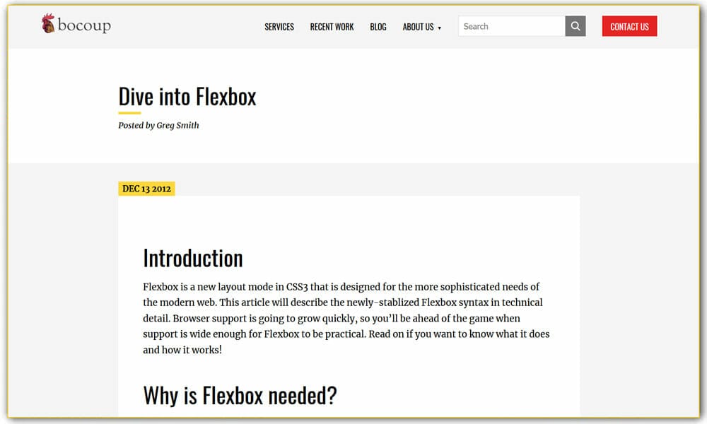 Dive into Flexbox