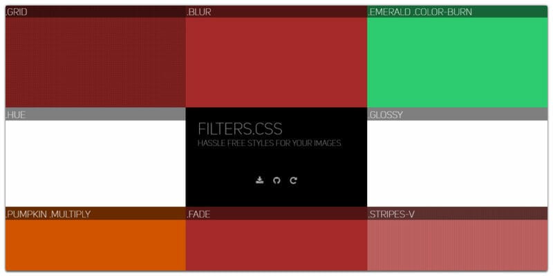 CSS Filter Generators & Libraries » CSS Author